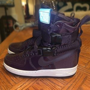 Purple Nike W SF Air Force 1 SE PRM Sneakers